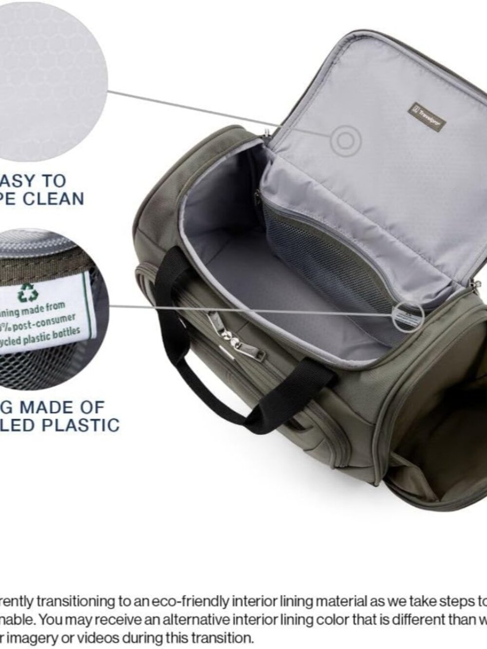 Maxlite 5 Softside Lightweight Underseat Carry-On Travel Tote, Overnight Weekend - Picture 5 of 8